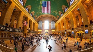 Walking Tour of Grand Central Terminal — New York City 【4K】🇺🇸 [upl. by Wengert]