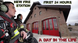 First 24 Hours in a New Fire Station  A Day in the Life [upl. by Merriam460]