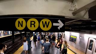 ⁴ᴷ The Busiest NYC Subway Station Times Square–42nd StreetPort Authority Bus Terminal [upl. by Akienaj159]