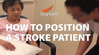 How To Position A Stroke Patient [upl. by Anima479]