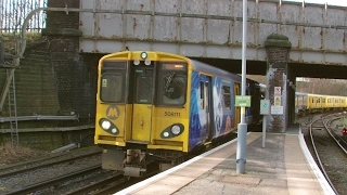 Half an Hour at 216  Birkenhead North Station 1022017  Class 507 508 terminus [upl. by Vetter]