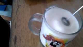 Aerolatte Review Frothing Cold Milk In Under 1 Minute [upl. by Florencia278]