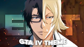 Aizen x Urahara  GTA IV Theme Edit [upl. by Eliza]